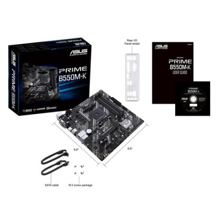 ASUS PRIME B550M-K AMD B550 Socket AM4 micro  ATX
