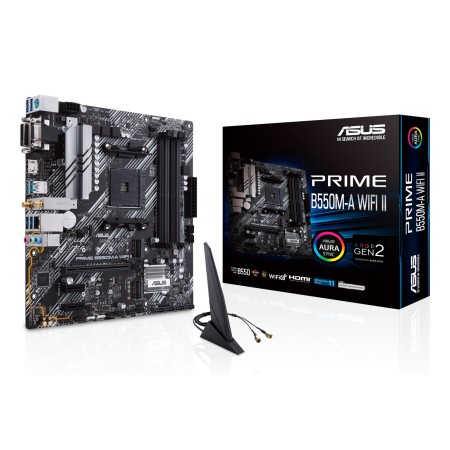 ASUS PRIME B550M-A WIFI II AMD B550 Socket AM4 micro ATX