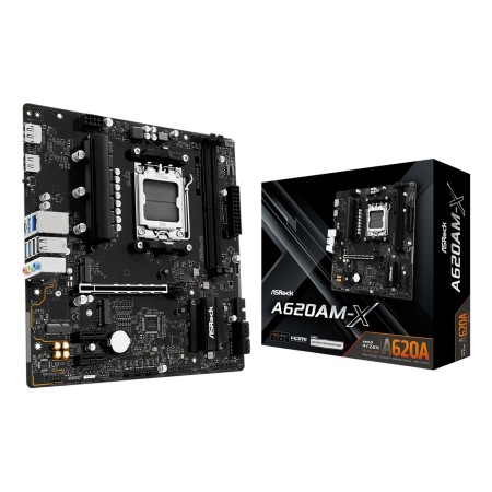 Asrock A620AM-X motherboard AMD A620 Socket AM5 micro ATX