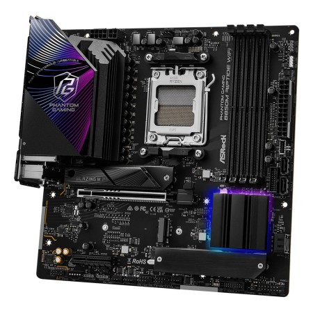 Asrock Phantom Gaming B850M Riptide WiFi AMD B850 Socket AM5 micro ATX