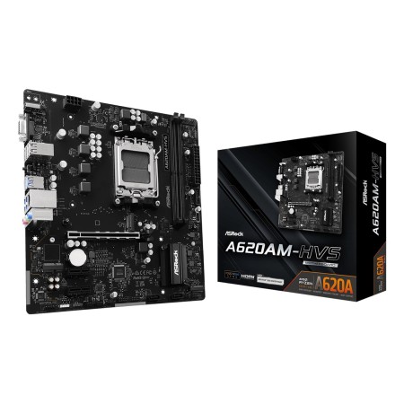 Asrock A620AM-HVS AMD A620A Socket AM5 micro ATX