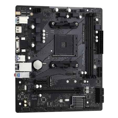 Asrock A520M-HVS AMD A520 Socket AM4 micro ATX