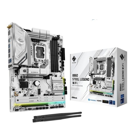 Asrock B860 Steel Legend WiFi Intel B860 LGA 1851 (Socket V1) ATX