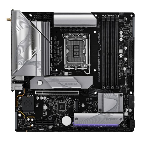 Asrock B860M LiveMixer WiFi Intel B860 LGA 1851 (Socket V1) micro ATX