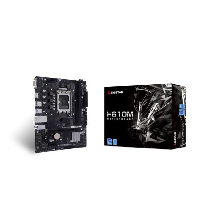 Biostar H610MHC 2.0 motherboard Intel H610 LGA 1700 micro ATX