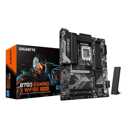 GIGABYTE B760 GAMING X WIFI6E GEN5 Motherboard - Supports 14th Gen. Intel Core CPUs  8+1+1 phases VRM  up to 5600MHz DDR5  3xPCI