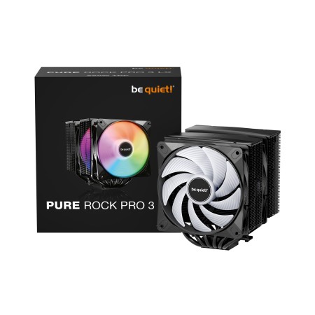 be quiet! Pure Rock Pro 3 LX Black Processor Air cooler 12 cm 1 pc(s)