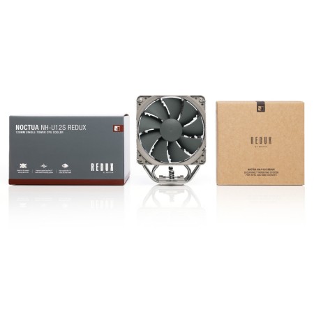 Noctua NH-U12S redux Processor Cooler 12 cm Grey  Stainless steel