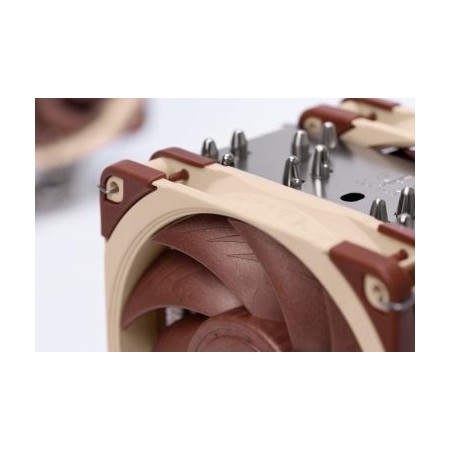 Noctua NH-U12A computer cooling component Processor Cooler 12 cm Beige  Brown  Silver 1 pc(s)