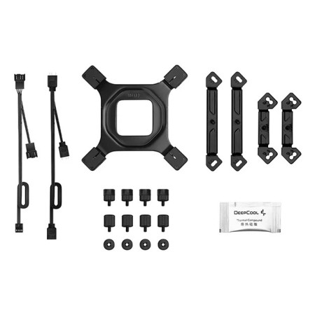 DeepCool AG620 BK ARGB V2 Chipset  Motherboard Air cooler 12 cm Black 1 pc(s)