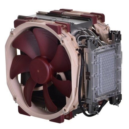 Noctua NH-U14S DX-4677 NH-U14S DX-4677 Processor Air cooler 14 cm Brown  Light brown  Silver