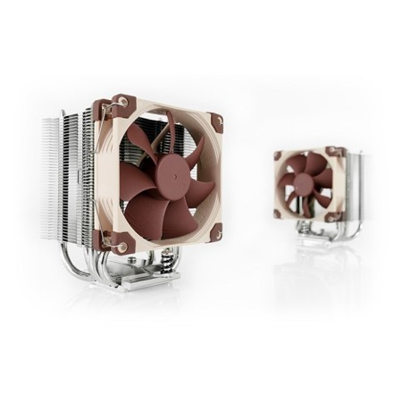 Noctua NH-U9S computer cooling system Processor Cooler 9.2 cm Brown  Metallic