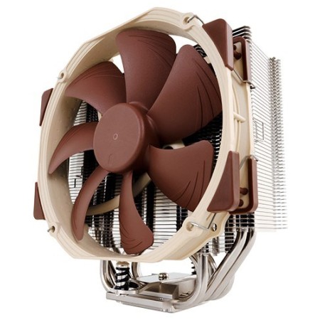 Noctua NH-U14S computer cooling component Processor Cooler 12 cm Brown  Stainless steel