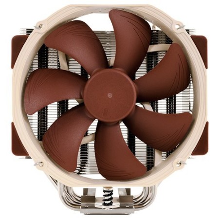 Noctua NH-U14S computer cooling component Processor Cooler 12 cm Brown  Stainless steel