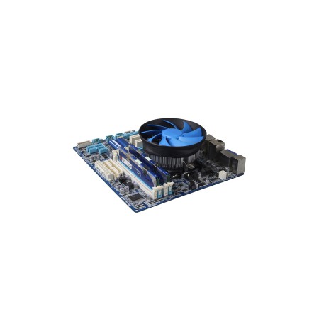DeepCool Gamma Archer Processor Air cooler 12 cm Aluminium  Black  Blue 1 pc(s)