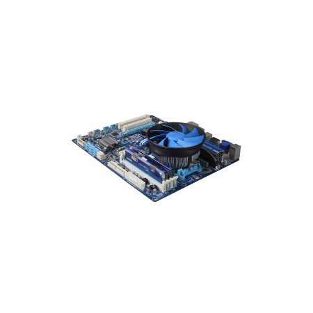 DeepCool Gamma Archer Processor Air cooler 12 cm Aluminium  Black  Blue 1 pc(s)