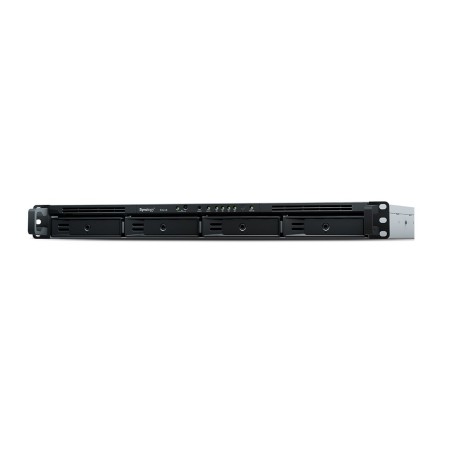 Synology RX418 disk array Rack (1U) Black  Grey