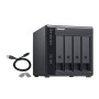 QNAP TR-004 storage drive enclosure HDD/SSD enclosure Black 2.5/3.5