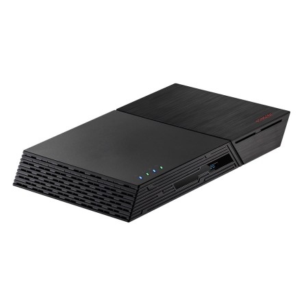 Asustor FS6712X NAS/storage server Compact Intel® Celeron® N5105 4 GB DDR4 0 TB Black