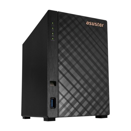 Asustor AS1102TL NAS/storage server Mini Tower Realtek RTD1619B 1 GB DDR4 0 TB ADM Black