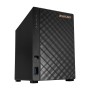 Asustor AS1102TL NAS/storage server Mini Tower Realtek RTD1619B 1 GB DDR4 0 TB ADM Black