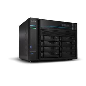 Asustor Lockerstor 10 AS6510T NAS Tower Intel Atom® C3538 8 GB DDR4 0 TB ADM Black