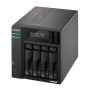 Asustor LOCKERSTOR 4 Gen2 (AS6704T) NAS Desktop Intel® Celeron® N N5105 4 GB DDR4 0 TB ADM Black