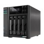 Asustor LOCKERSTOR 4 Gen2 (AS6704T) NAS Desktop Intel® Celeron® N N5105 4 GB DDR4 0 TB ADM Black