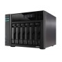 Asustor LOCKERSTOR 6 NAS Desktop Intel® Celeron® N5105 8 GB DDR4 HDD ADM Black