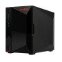 Asustor AS5402T NAS/storage server Intel® Celeron® N5105 4 GB DDR4 0 TB ADM Black