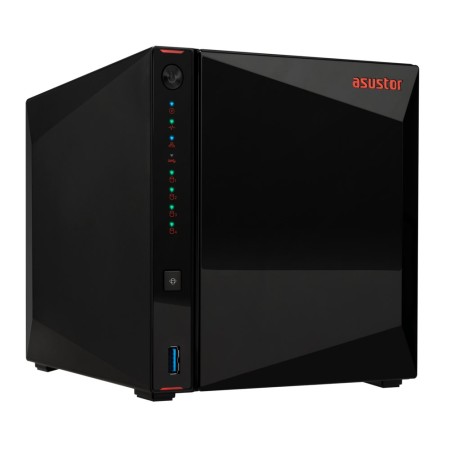 Asustor AS5404T NAS/storage server Intel® Celeron® N5105 4 GB DDR4 0 TB ADM Black
