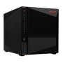 Asustor AS5404T NAS/storage server Intel® Celeron® N5105 4 GB DDR4 0 TB ADM Black