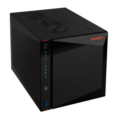 Asustor AS5404T NAS/storage server Intel® Celeron® N5105 4 GB DDR4 0 TB ADM Black