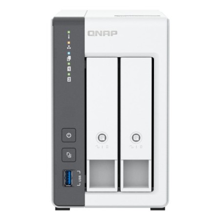 QNAP TS-216G NAS/storage server Tower Cortex-A Cortex-A55 4 GB HDD White