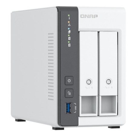 QNAP TS-216G NAS/storage server Tower Cortex-A Cortex-A55 4 GB HDD White