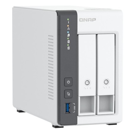 QNAP TS-216G NAS/storage server Tower Cortex-A Cortex-A55 4 GB HDD White