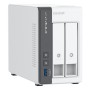 QNAP TS-216G NAS/storage server Tower Cortex-A Cortex-A55 4 GB HDD White