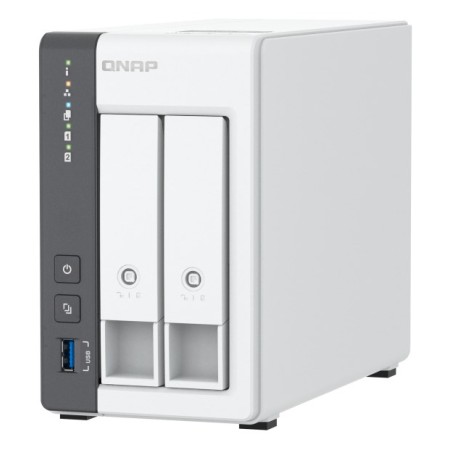 QNAP TS-216G NAS/storage server Tower Cortex-A Cortex-A55 4 GB HDD White