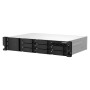 QNAP TS-864EU-RP-8G NAS/storage server Rack (2U) Intel® Celeron® N5095 8 GB DDR4 0 TB QNAP Turbo System Black