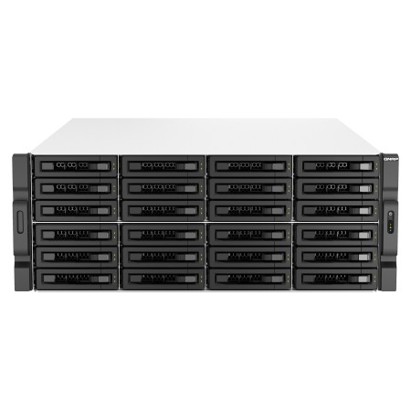 QNAP TS-H3087XU-RP NAS Rack (4U) Intel Xeon E E-2378 64 GB DDR4 0 TB QuTS hero Black  White