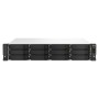 QNAP TS-1264U-RP NAS Rack (2U) Ethernet LAN Aluminium  Black