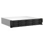 QNAP TS-1264U-RP NAS Rack (2U) Ethernet LAN Aluminium  Black