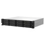 QNAP TS-1264U-RP NAS Rack (2U) Ethernet LAN Aluminium  Black