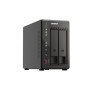 QNAP TS-253E NAS Tower Intel® Celeron® J6412 8 GB 0 TB QNAP QTS Black