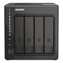 QNAP TS-453E NAS Tower Intel® Celeron® J6412 8 GB 0 TB QNAP QTS Black