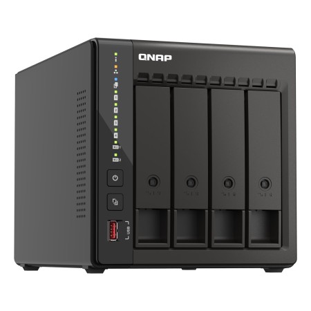 QNAP TS-453E NAS Tower Intel® Celeron® J6412 8 GB 0 TB QNAP QTS Black