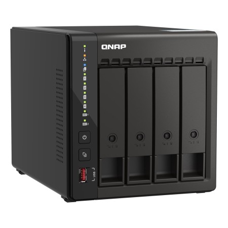 QNAP TS-453E NAS Tower Intel® Celeron® J6412 8 GB 0 TB QNAP QTS Black