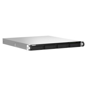 QNAP TS-464U NAS Rack (1U) Intel® Celeron® N5095 8 GB DDR4 0 TB QNAP Turbo System Aluminium  Black
