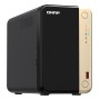 QNAP TS-264 NAS Tower Intel® Celeron® N5095 8 GB 0 TB QNAP QTS Black  Gold