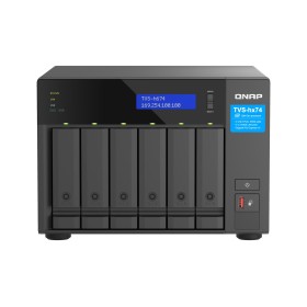 QNAP TVS-H674 NAS Tower Intel® Core™ i5 i5-12400 32 GB DDR4 0 TB QuTS hero Black
